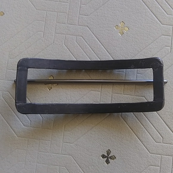 Antique Vintage Turquoise Southwestern hair stick barrette boho - Picture 3 of 6